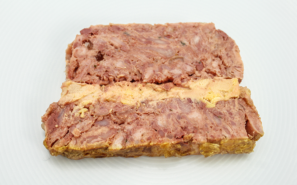 TERRINE DE CANARD AU FOIE GRAS AVEC FONTEYNE THE KITCHEN